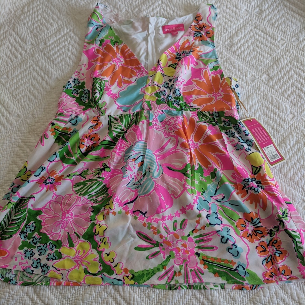 Floral swing top